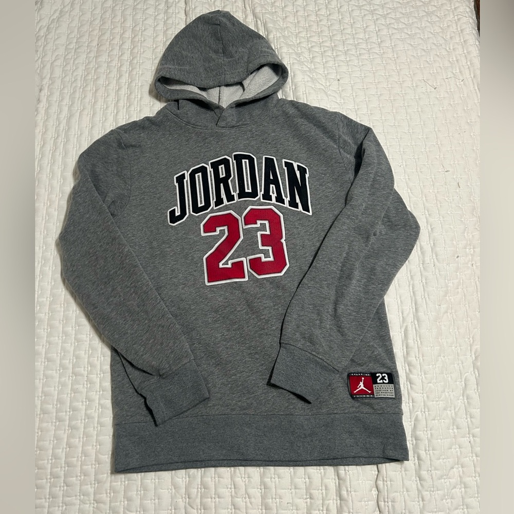 Jordan Gray Hoodie
